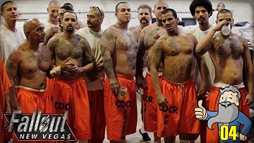 Fallout New Vegas Gameplay Walkthrough Part 4 - "PRISON BEATDOWN!!!" 1080p HD