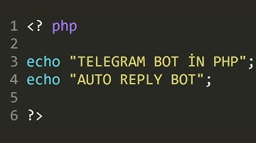 صنع بوت تيلجرام بلغة php | بوت رد تلقائي  | (1)  telegram bot in php