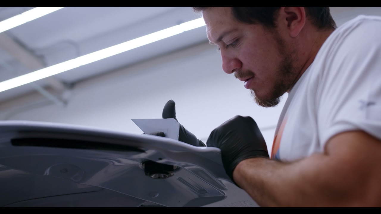 2021 Shelby GT500 gets a Bemaro custom hand-cut paint protection installation and stripes!