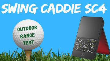 Swing Caddie SC4 Outdoor Range Test