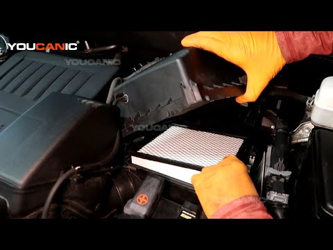 2014–2019 3.5L Toyota Highlander – Engine Air Filter Replacement