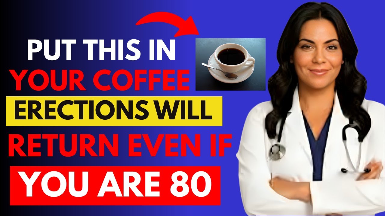 Urologists: Put THIS in Your Coffee and Erections Come Back Even at 80! | Dr. Nerita