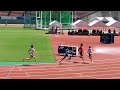 福岡インターハイin博多の森陸上大会 日本の中距離界に激震を起こしました。落合 晃滋賀学園(滋賀)1分44秒80日本新ジュニア日本新高校新大会新このレースを生で見れた事に感謝。