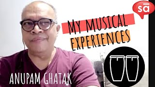 My musical journey and experiences | Anupam de Ghatak || S10 E48 || converSAtions | Sudeep Audio
