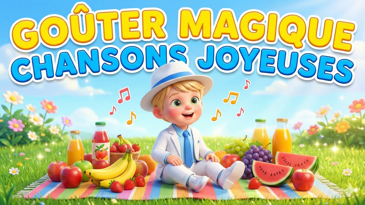 10 MINUTES DE CHANSONS DU GOÛTER | Musique Enfant Joyeuse