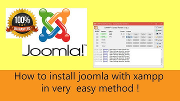 How to install joomla with xampp in very  easy method !
