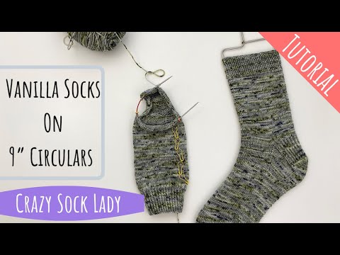 Video: Sådan strikkes sokker på rundpinde (med billeder)