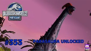 Juric World The Game Ep 353 Parasaura Unlocked