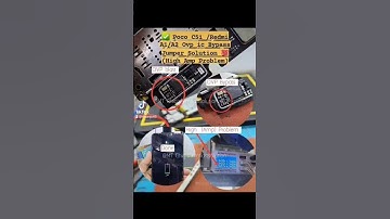 Poco c51 A1/A2 ovp ic bypss jumper solution 💯 high amp problem #subscribe