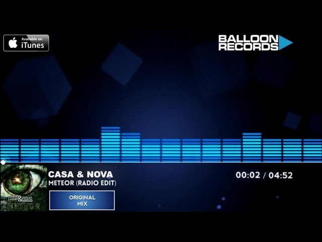 Watch Casa & Nova - Meteor (Radio Edit) on YouTube Watch Casa & Nova - Meteor (Radio Edit) on YouTube
