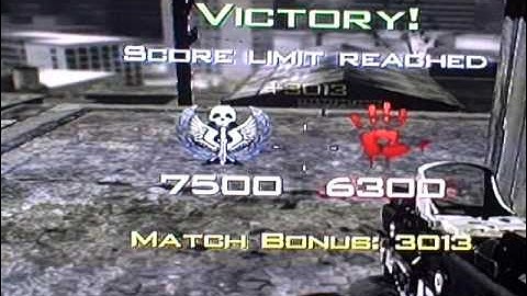 MW2 best winning semtex kill!