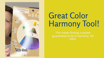 Great Tool to Find Color Harmony #SHORTS