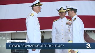 USS Harry S Truman change of command