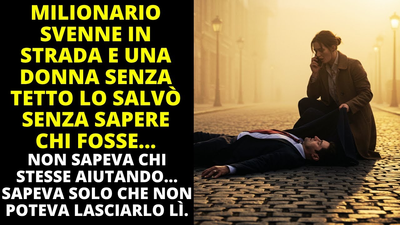 MILIONARIO SVENNE IN STRADA E UNA DONNA SENZA TETTO LO SALVÒ SENZA ...