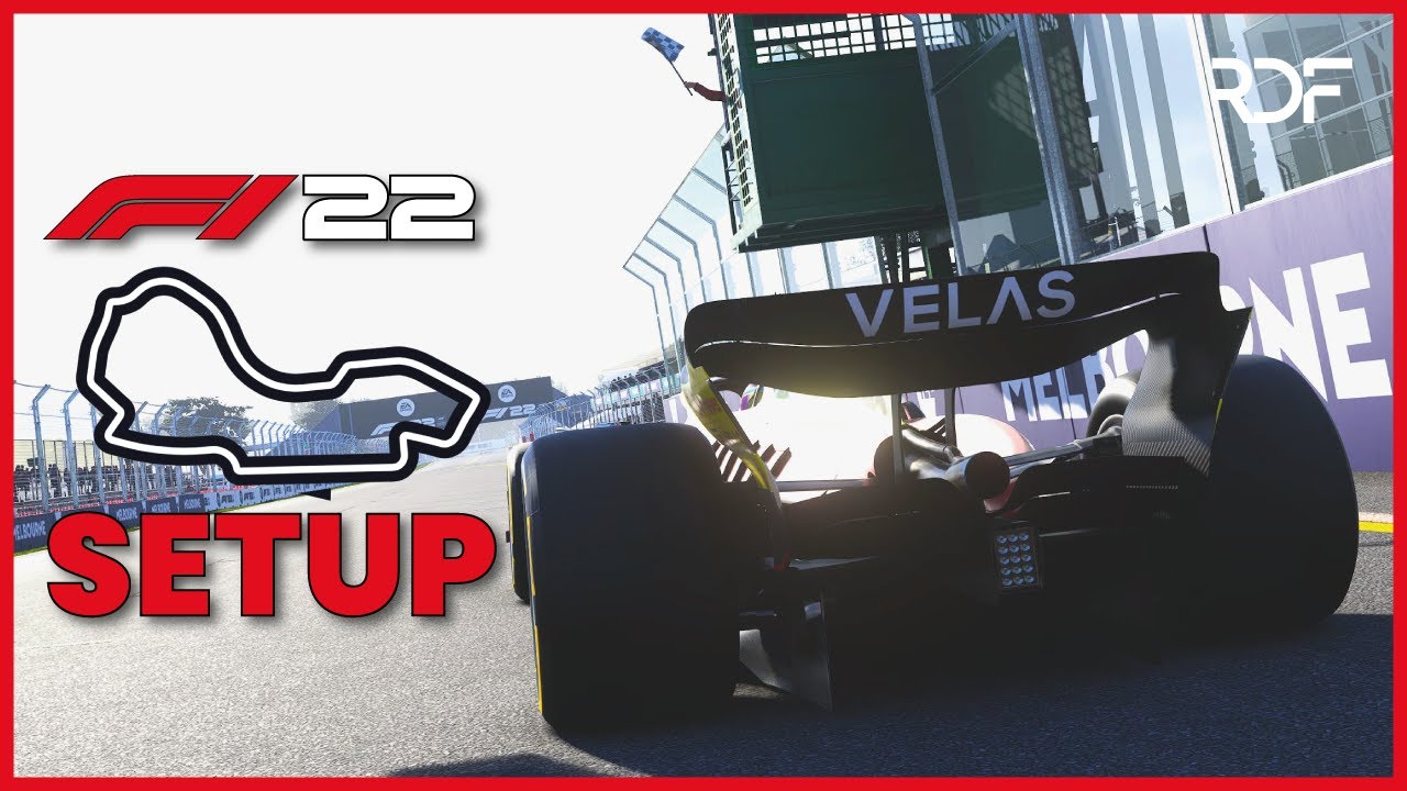 AUSTRALIA SETUP in F1 22! #F122 #F1 #FormulaOne #Gaming