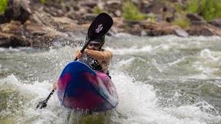 Full Ocoee Kayaking with the Spade Barracuda and Cataract Oars Deso