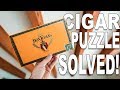 Solving the FAMOUS Cigar Box Puzzle!!