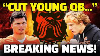 SHOCK ROSTER MOVE! CLEVELAND BROWNS CUT YOUNG QB!