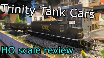 Walthers Trinity Tank Car Review! | HO scale railcar reviews