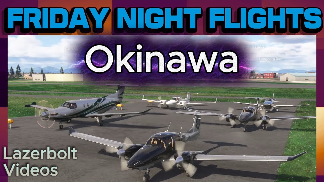 Friday Night Flights - LAST NIGHT IN JAPAN - Diamond DA62 Lazerbolt- Flight Simulator 2024
