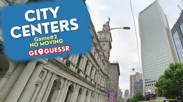 GeoGuessr - City Centers (1M+) : NO MOVING [PLAY ALONG] - Personal Record | Ep. 324
