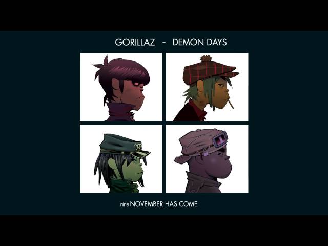 GORILLAZ - NOVEMBER HAS COME