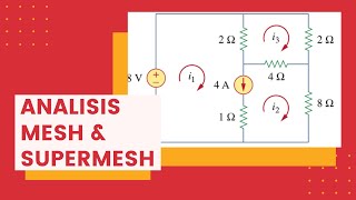 ANALISIS MESH & SUPERMESH || DASAR LISTRIK