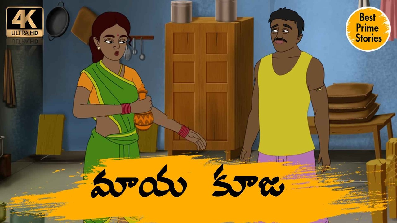 Telugu Short Story 4k - కూజాలో  పిశాచి    - Best Prime Storis - Manchi Neethi Katha