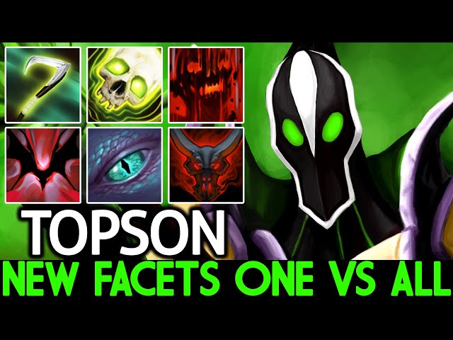 TOPSON [Rubick] Super Crazy Plays New Facets One VS All Dota 2 class=