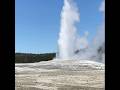Ref:EGcNZzO4FN4 The majestic display of the old faithful geyser || yellowstone national park