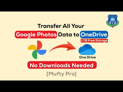 Transfer Google Photos Data to OneDrive Without Downloading.
