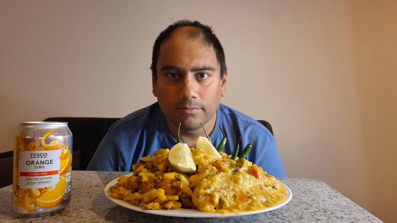 Карри и рис, мукбанг в Великобритании