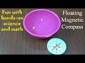 Floating magnetic compass  english