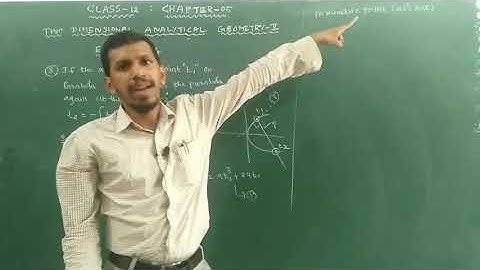 Class 12 | Unit – 5 | Two Dimensional Analytical Geometry – II | Exercise 5.4 | Qn. No: 8