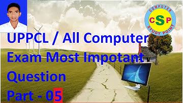 UPPCL / All Computer exam importent questions( Ms Office Vs Libre Office)  (05) By Anand Sir
