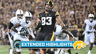 Michigan State at Iowa | Extended Highlights | Big Ten Football | Sept. 30, 2023