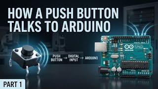 How a push button talks to Arduino.