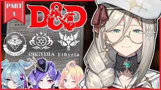 【DUNGEONS AND DRAGONS】Let's Turn NIJI EN into D&D Characters PART 1【NIJISANJI EN | Aia Amare 】