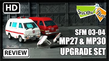 Shadow Fisher SFM O3 04 Transformers Masterpiece IRONHIDE RATCHET MP27 MP30 Upgrade kits