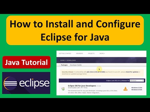 How to Install and Configure Eclipse for Java | Eclipse Setup | Java Tutorial