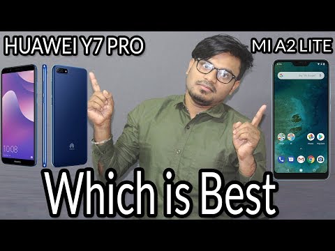 XIAOMI MI A2 LITE VS HUAWEI Y7 PRO COMPARISON