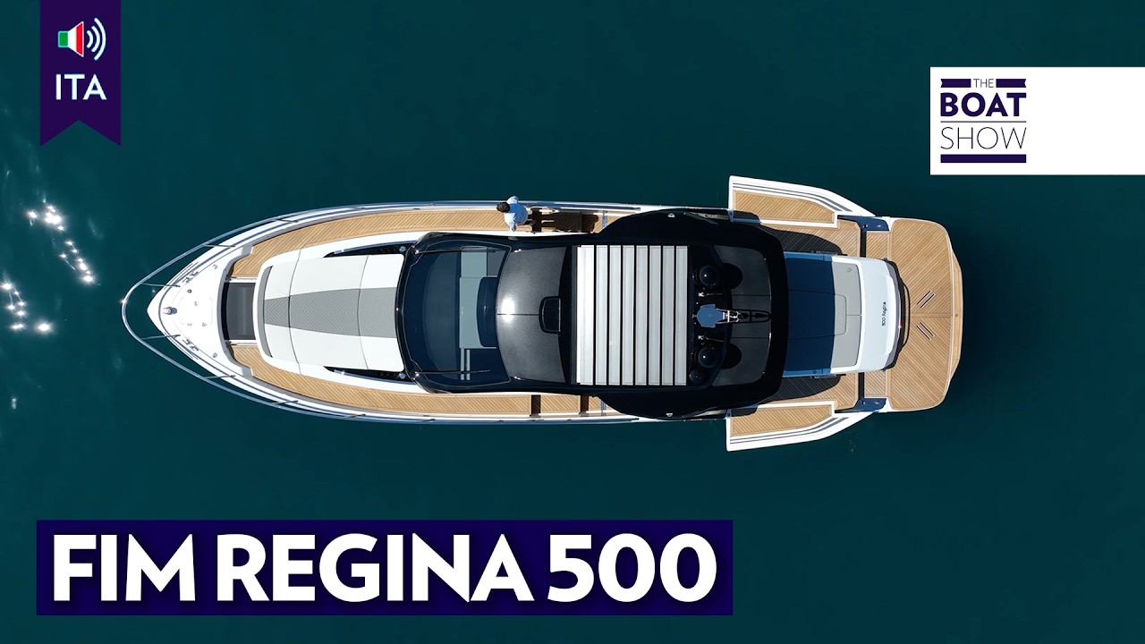 ⁣[ITA] FIM REGINA 500 - Prova e Walkthrough Luxury Open Yacht - The Boat Show