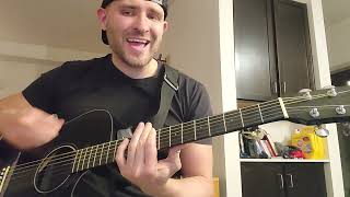 How to play Lady In The Blue Dress on guitar by Senses Fail | Easy