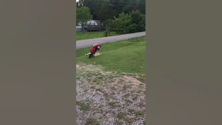 He wiped out