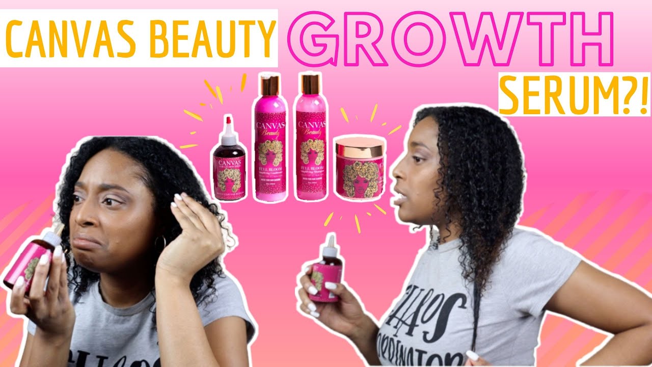 Canvas Beauty Brand Products | Best Hair Growth Serum ?! - YouTube