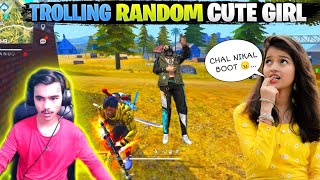 TRY TO IMPRESS CUTE RANDOM GIRL BY MY OP GAMEPLAY😱 SHE CALL NOOB👿