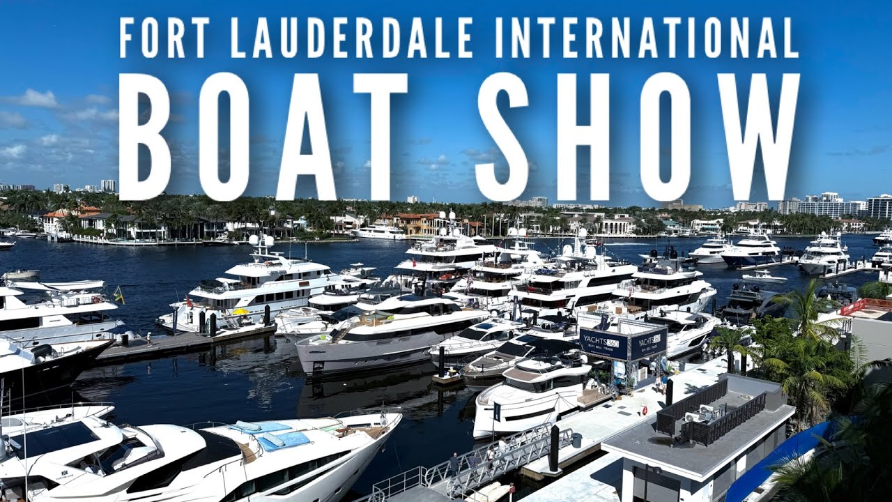 "2024 Fort Lauderdale International Boat Show DAY 2" - YouTube