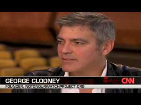 U2 Bono interviews George Clooney for Anderson Coo...