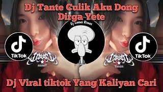 DJ AKU DI PUJA PUJANYA TANTE | DJ TANTE CULIK AKU DONG SOUND Dirga YETE VIRAL TIKTOK TERBARU 2025 !