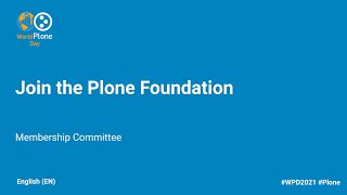 Join the Plone Foundation